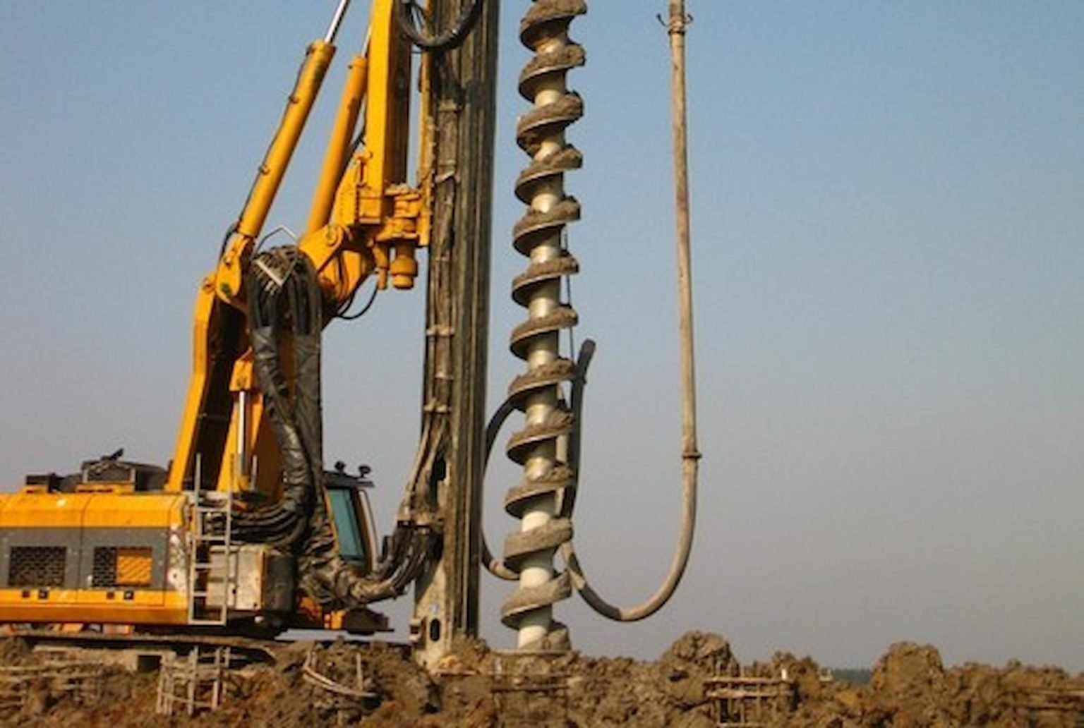 Spinning Pile Driver